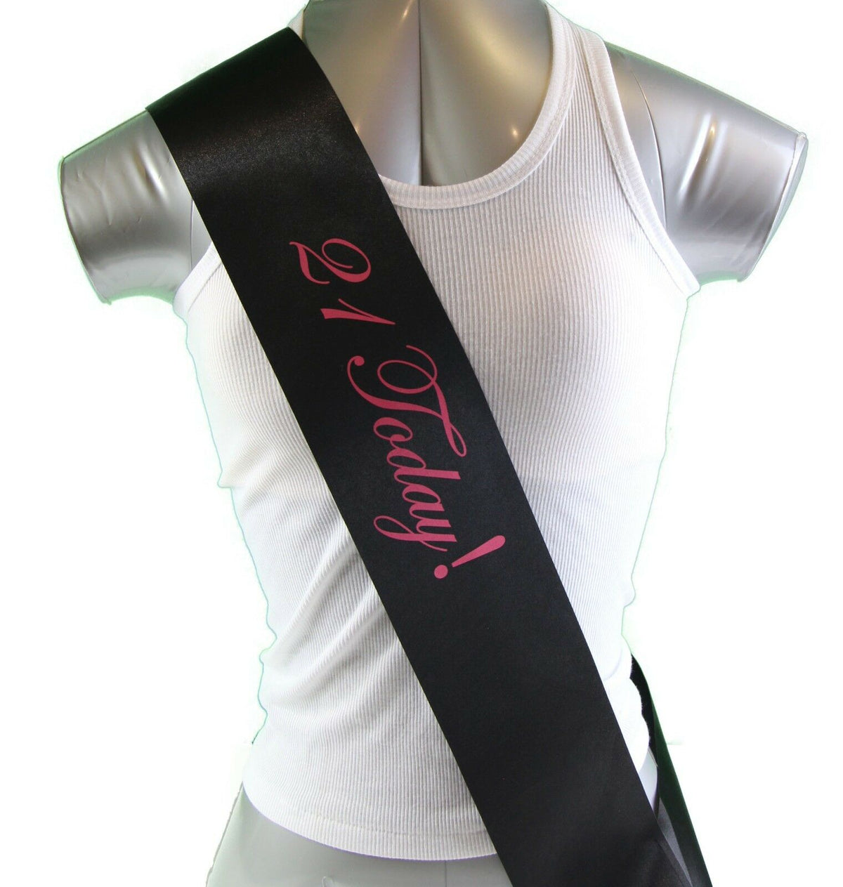 18th, 21st, It's My Birthday Bitches, 18 & Legal 21 Today Girl Party Black Sash