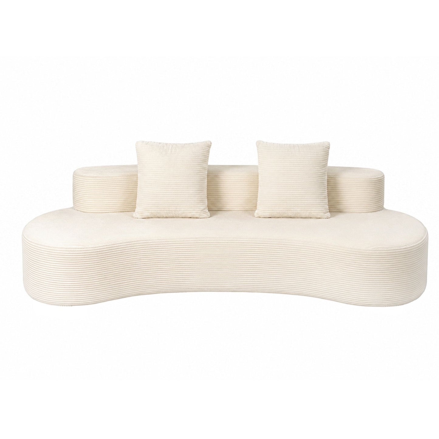 Artiss 228cm Modular Sofa Bed Sectional Boneless Couches for Living Room No Assembly Required