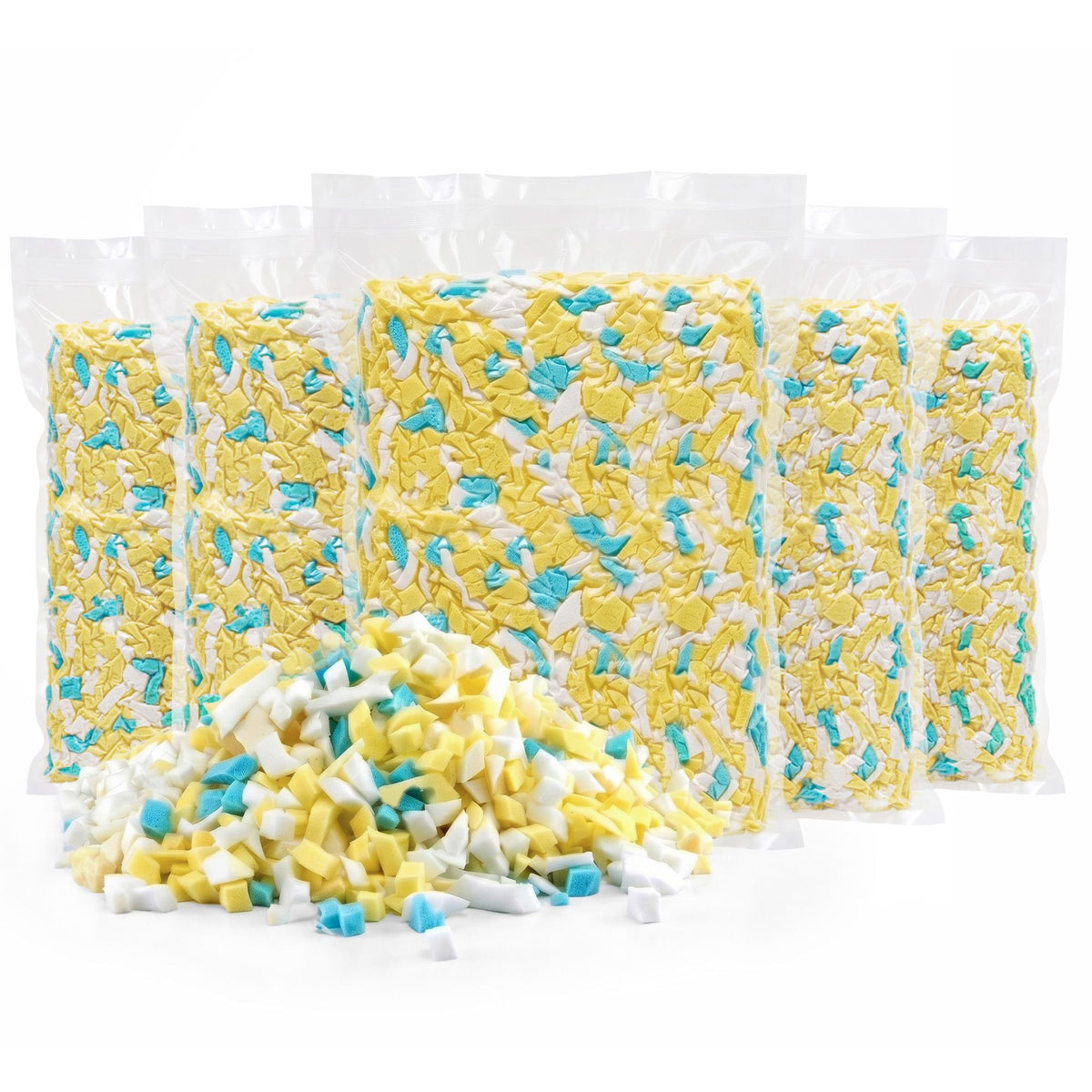 Artiss 25lbs (11KG) Bean Bag Filler Shredded Memory Foam Filling High Density Soft Pillow Stuffing for Bean Bag Chair, Couch Cushion, Dog Bed, Stuffed Animals and Arts Crafts