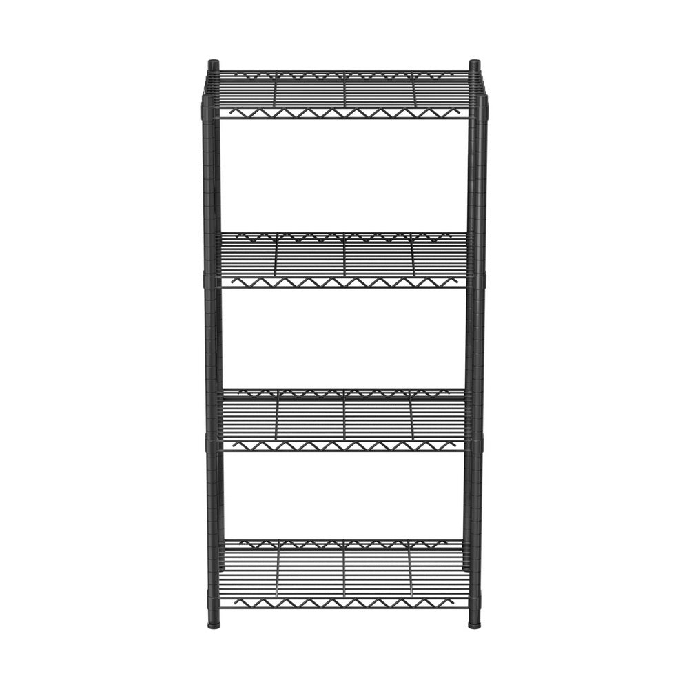 Artiss 4-Tier Shelving Unit Adjustable Garage Storage Shelves Kitchen Rack Steel