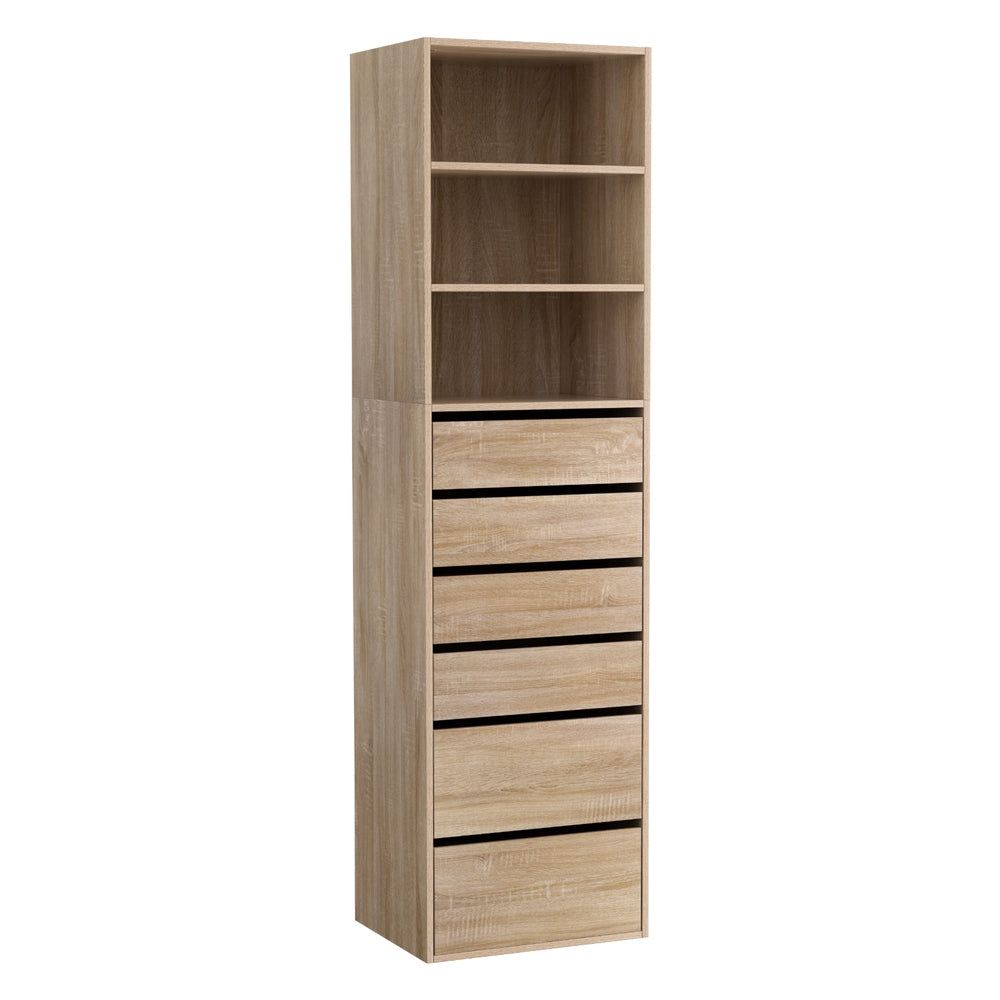 Artiss 6 Chest of Drawers Tallboy Cabinet Pine
