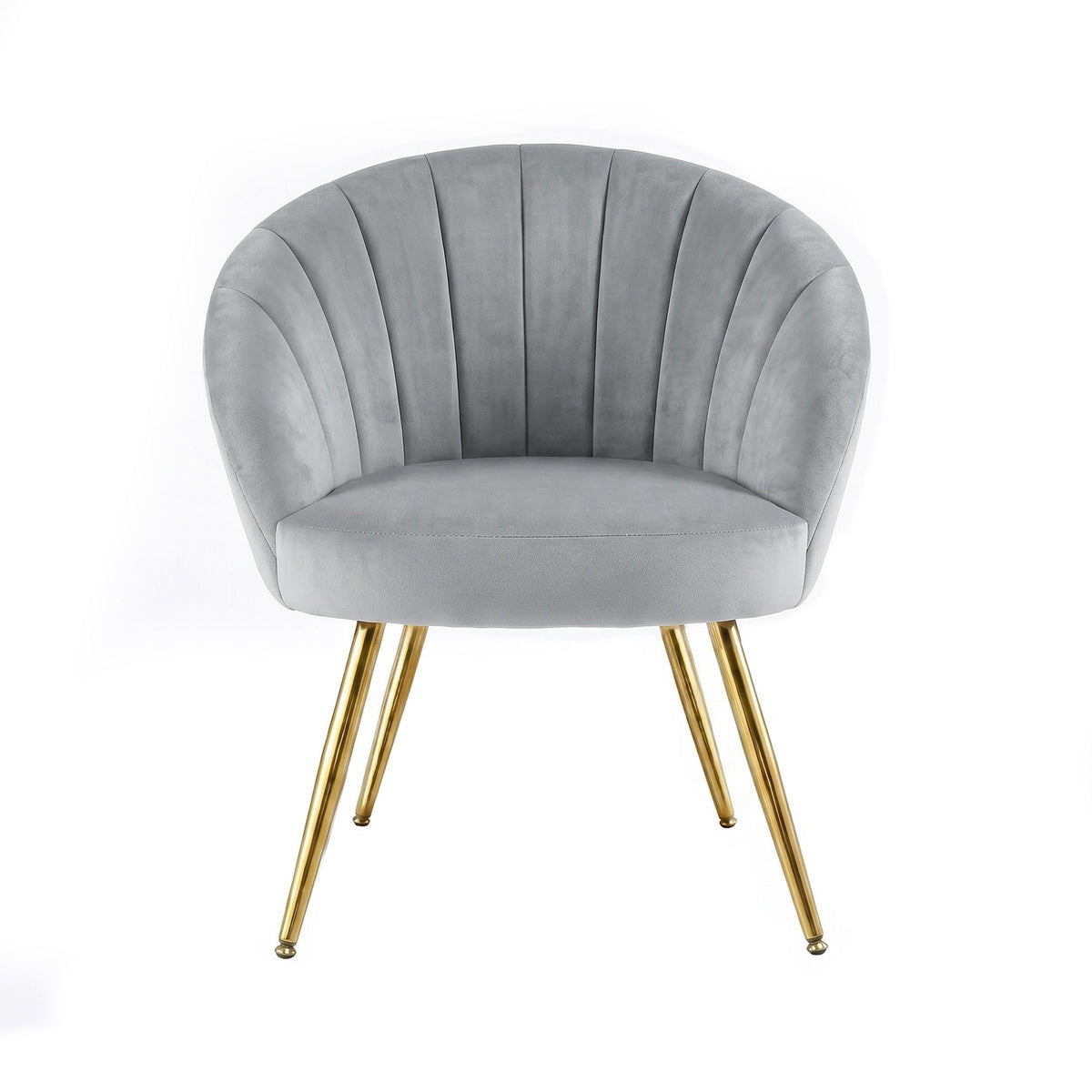 Artiss Armchair Velvet Grey Eloise