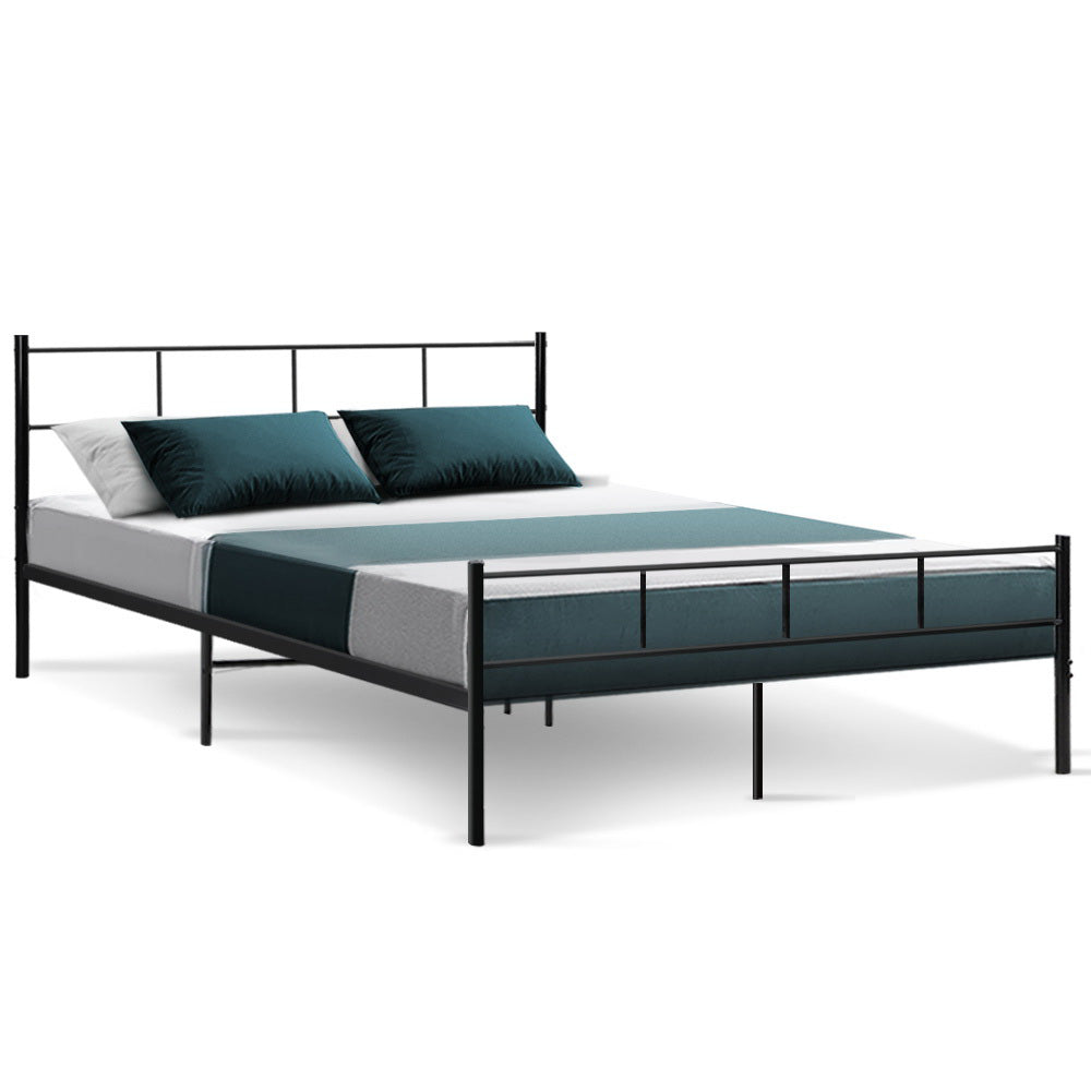 Artiss Bed Frame Queen Metal Bed Frame SOL