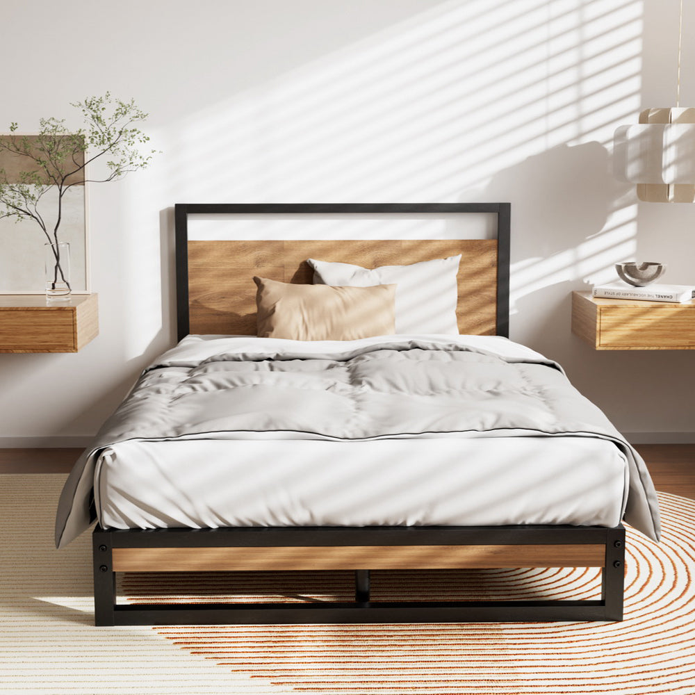 Artiss Bed Frame Single Size Metal Bed Frame DANE