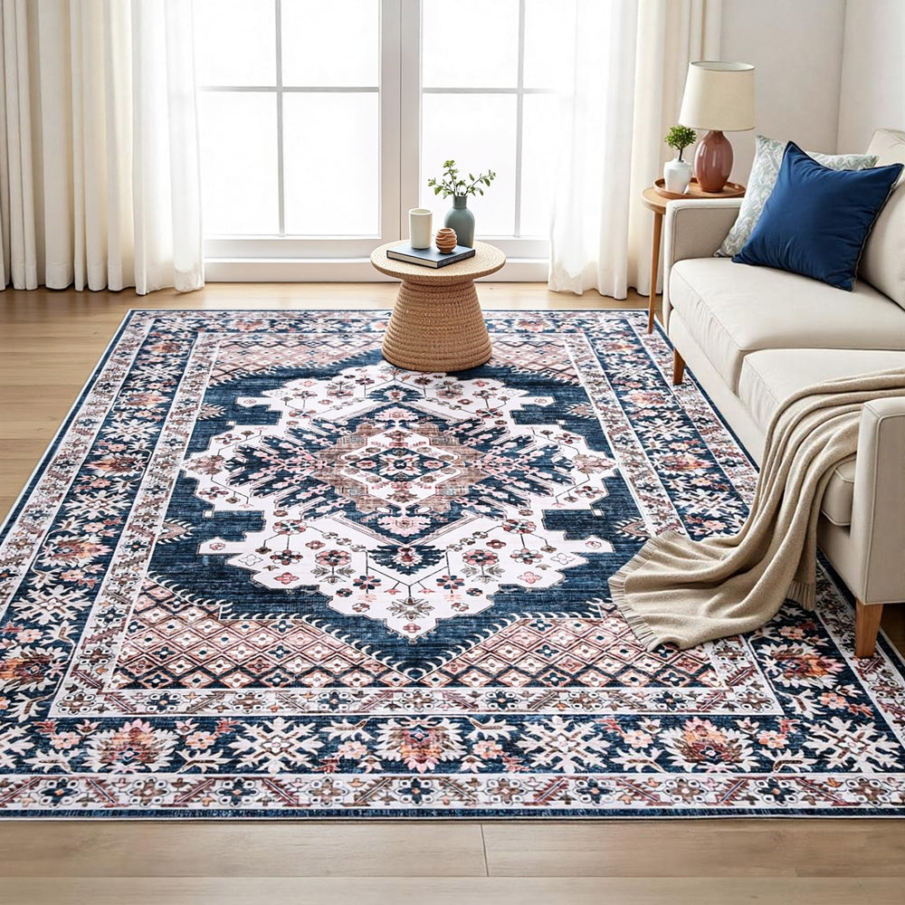 Artiss Floor Rug 200X290cm Large Washable Persian Area Rug Living Room Carpet