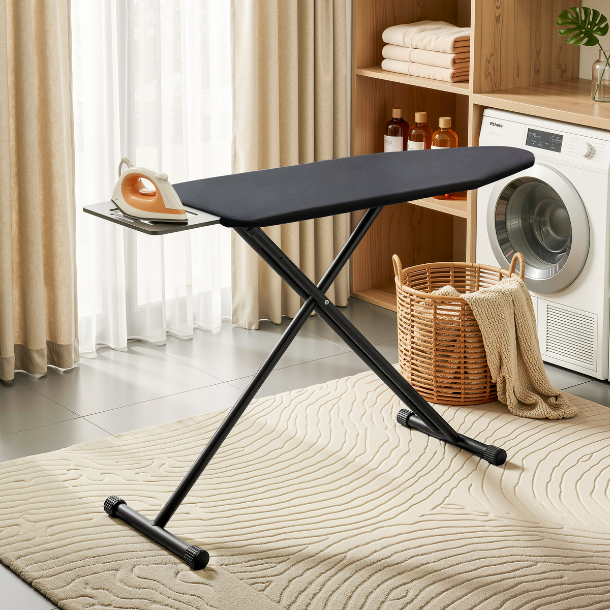 Artiss Ironing Board with Iron Rest with 3 Layers Extra Thick Cover Easy Storage
