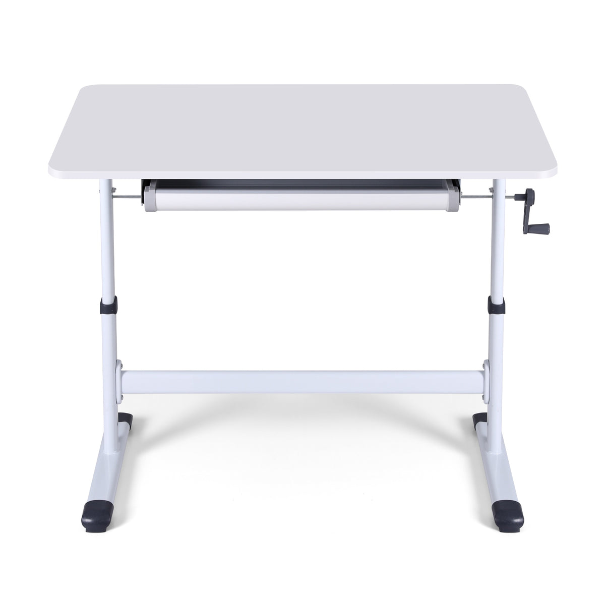 Artiss Standing Desk Height Adjustable Workstation Computer Desks Study 100CM White