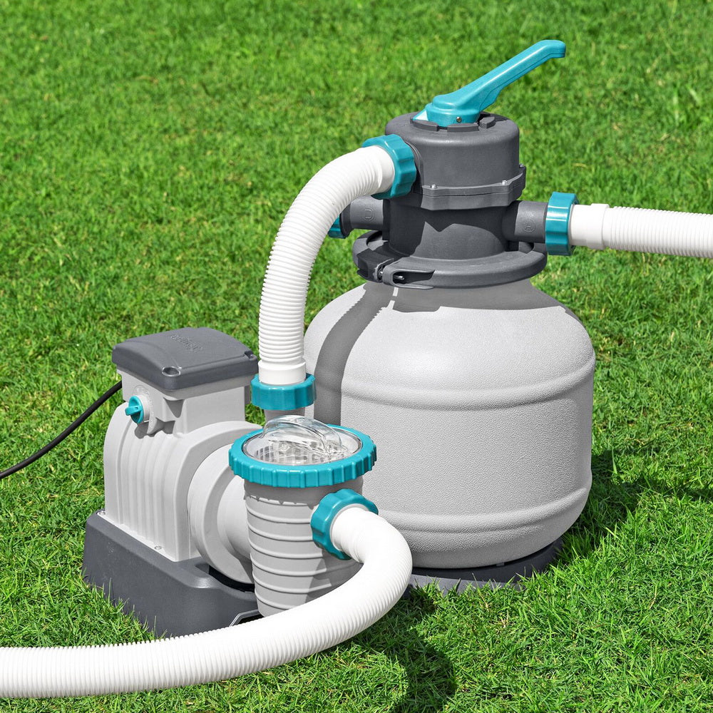 Bestway Pool Pump Sand Filter 2200GPH 8327L/H Pools Flowclear Filters