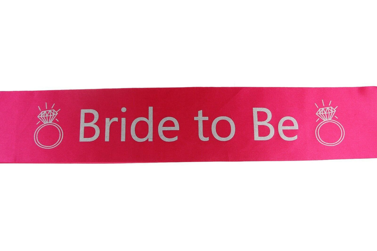 Bridal Hens Night Sash Party Bride Maid Of Honour Bridesmaid Groom Mother Sashes
