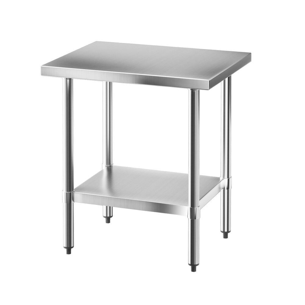 Cefito Stainless Steel Kitchen Bench Work Table 610 x760MM 430