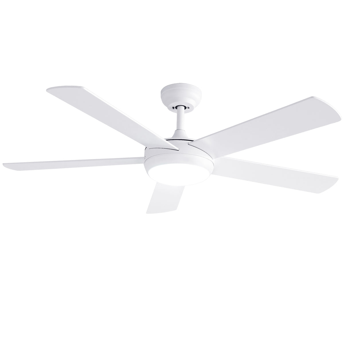 Devanti 52'' Ceiling Fan 5 Blades DC Motor w/Light w/Remote White