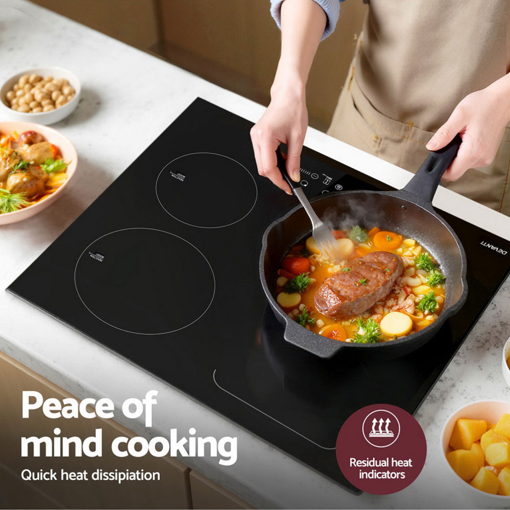 Devanti Induction Cooktop 60cm Electric Cooker