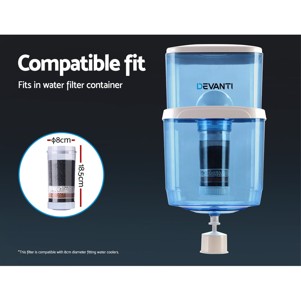Devanti Water Cooler Dispenser 7-Stage Filter