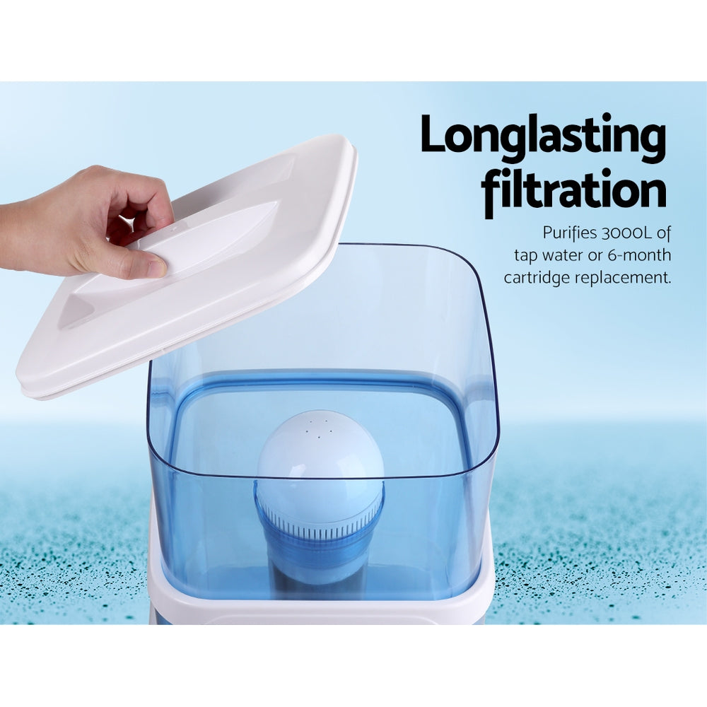 Devanti Water Cooler Dispenser 7-Stage Filter
