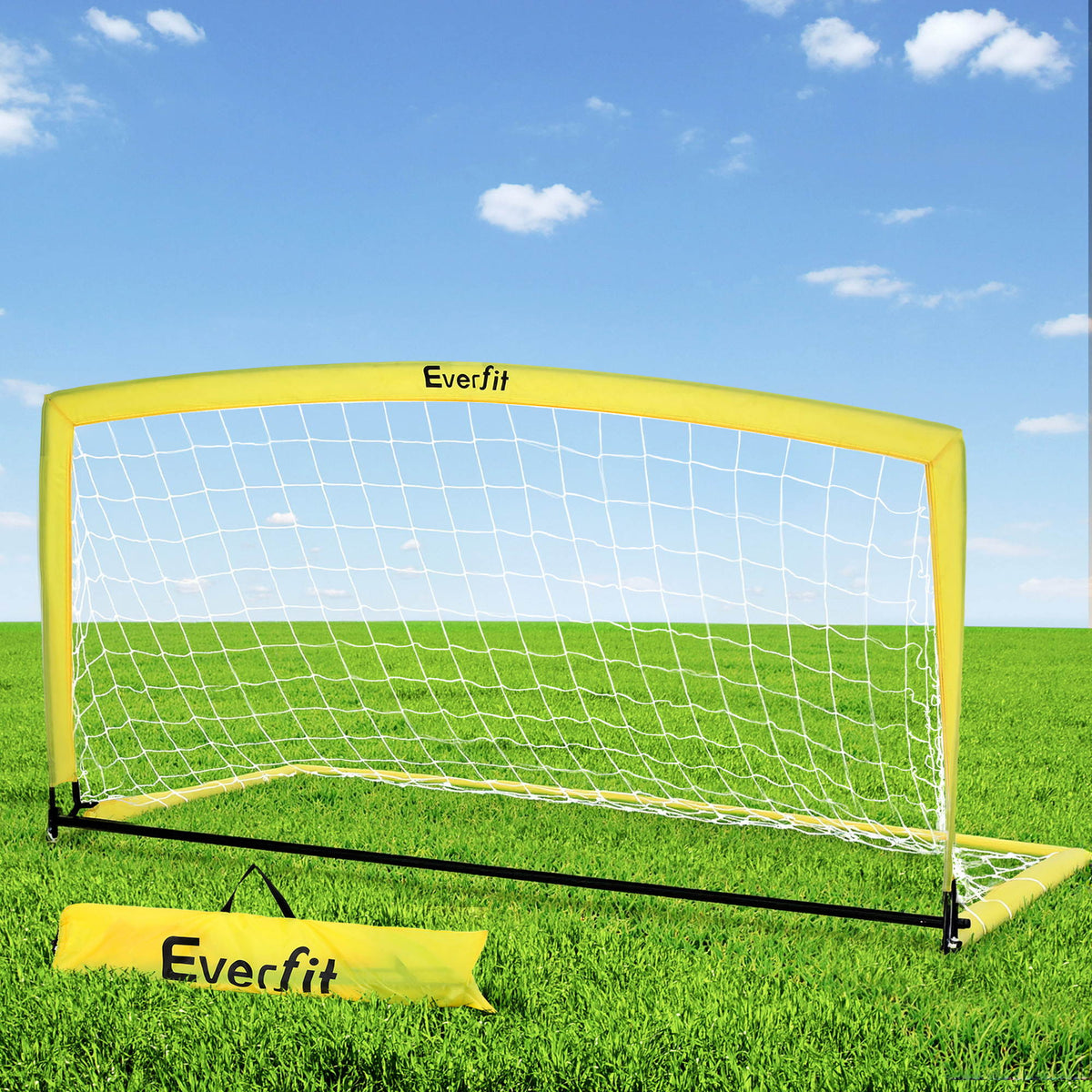 Everfit 2m Football Soccer Net Portable Goal Net Rebounder Sports Training