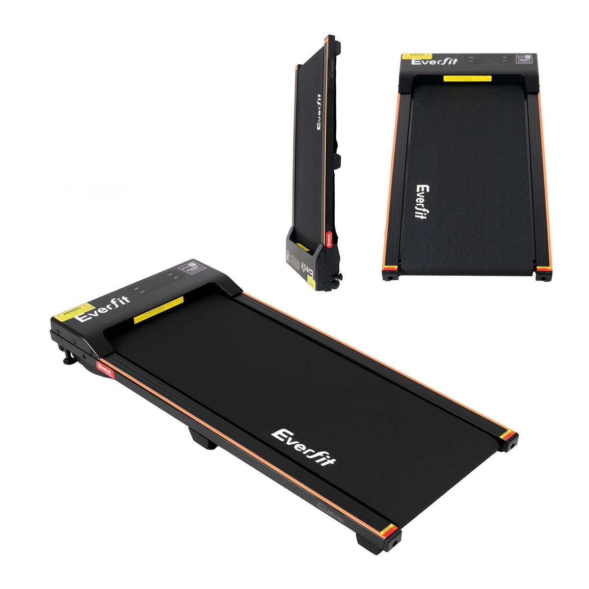 Everfit 3 in 1 Walking Pad Treadmill 12% Incline Under Desk Treadmills for Home Gym With 38cm Wide Belt