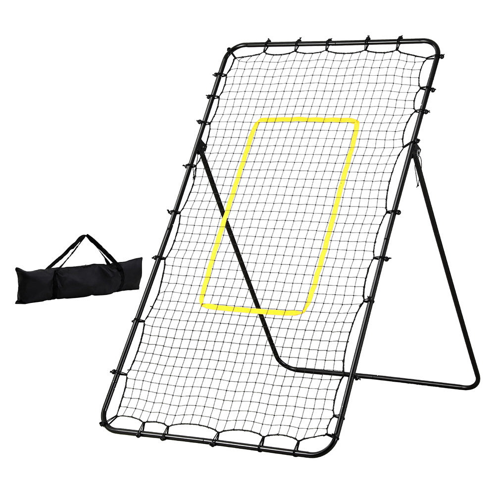 Everfit 7ft 2.1M Volleyball Net Football Baseball Goal Netting with Frame Angle Adjustable Rebounder