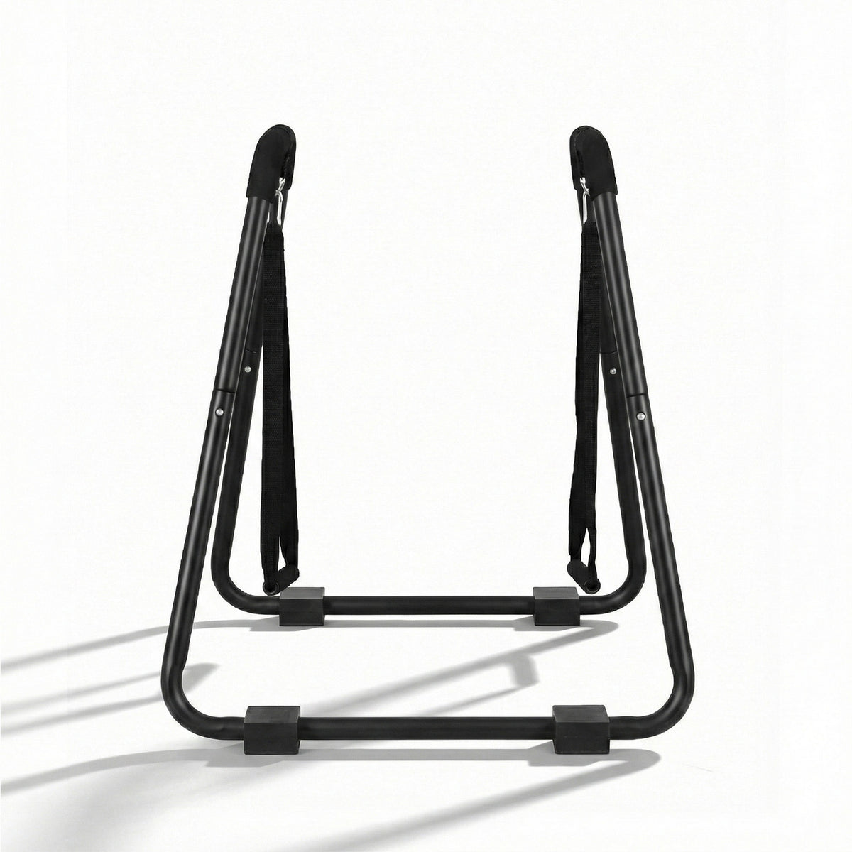 Everfit Dip Station Parallel Bars Heavy Duty Home Gym Stand Calisthenics Black