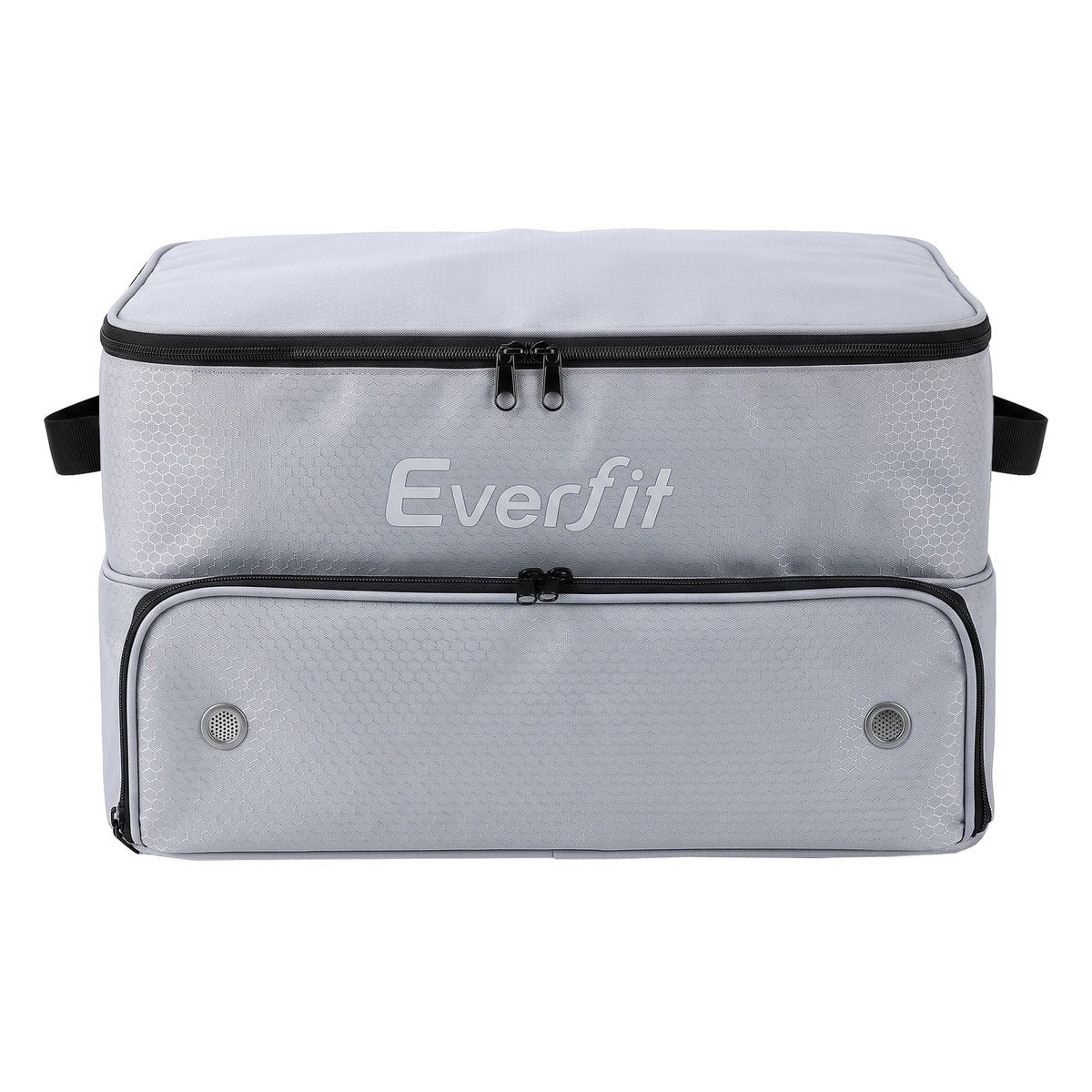 Everfit Golf Storage Bag 2-Tier Trunk Organizer with Ventilated Shoe Compartment Grey