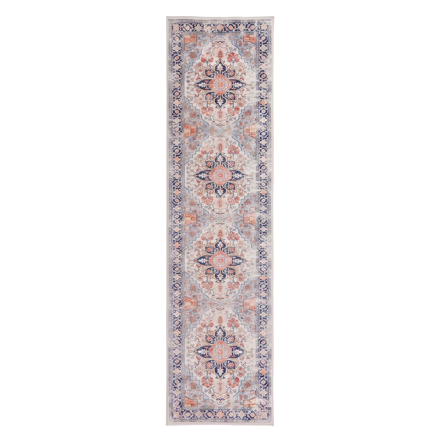 Artiss 60 x 300 cm Runner Rugs For Living Room No Heavy Rubber Crease-Free Foldable Design For Kitchen Entryway And Bedroom 100% Polyester Water-repellent Resistant Non-Shedding