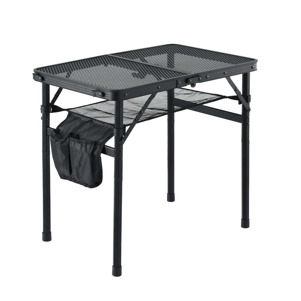 Gardeon BBQ Camp Table, 60*40*56 Portable Foldable Lightweight Grill Outdoor Metal Table 2.5kg