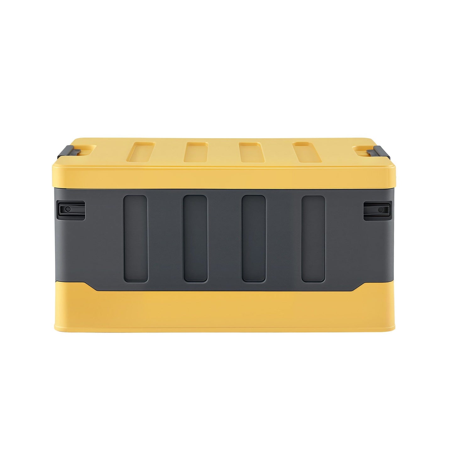Gardeon Collapsible Outdoor Storage Box 60L Stackable Folding Camping Organizer Yellow
