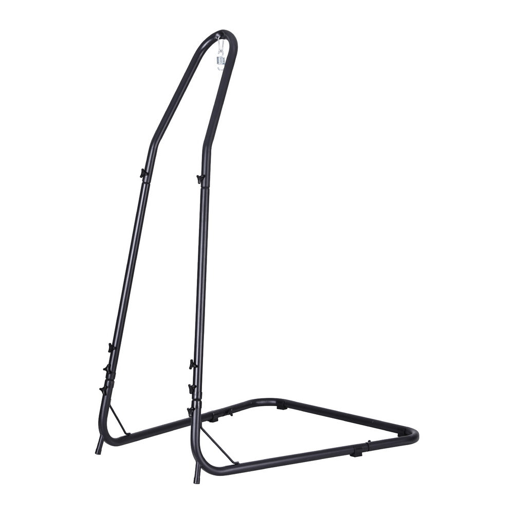 Gardeon Hammock Chair Stand Heavy Duty Steel Frame Black