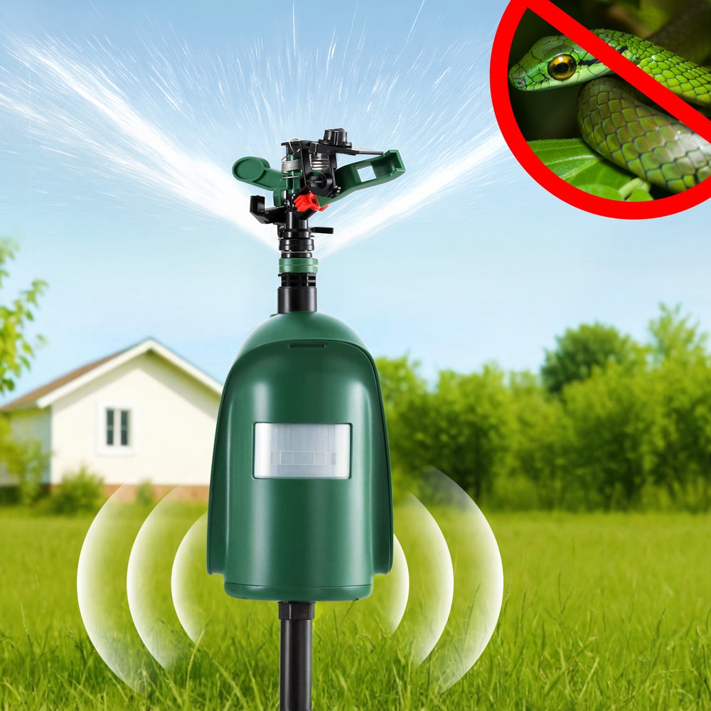 Gardeon Snake Repeller Outdoor Water Sprinkler Animal Deterrent