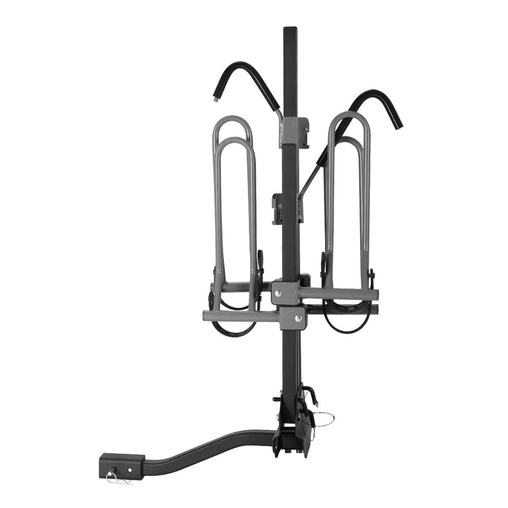 Giantz 2 Bicycle Bike Carrier Rack Car 2" Hitch Mount Platform Foldable Black,Giantz 2 Bicycle Bike Carrier Rack Car 2" Hitch Mount Platform Foldable Black