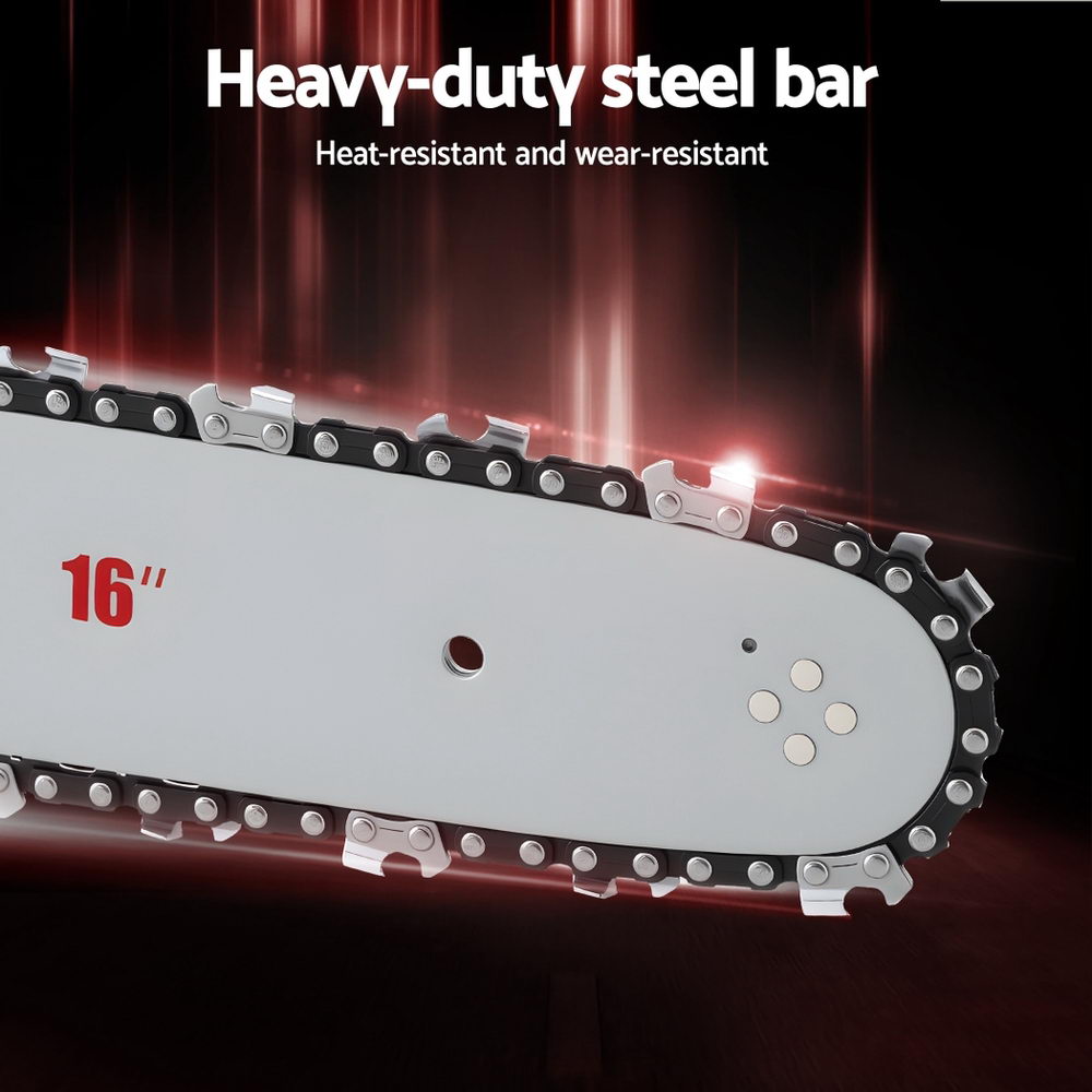 Giantz 42CC Petrol Chainsaw 16'' Bar Chain Saw Lightweight for Pruning Cutting