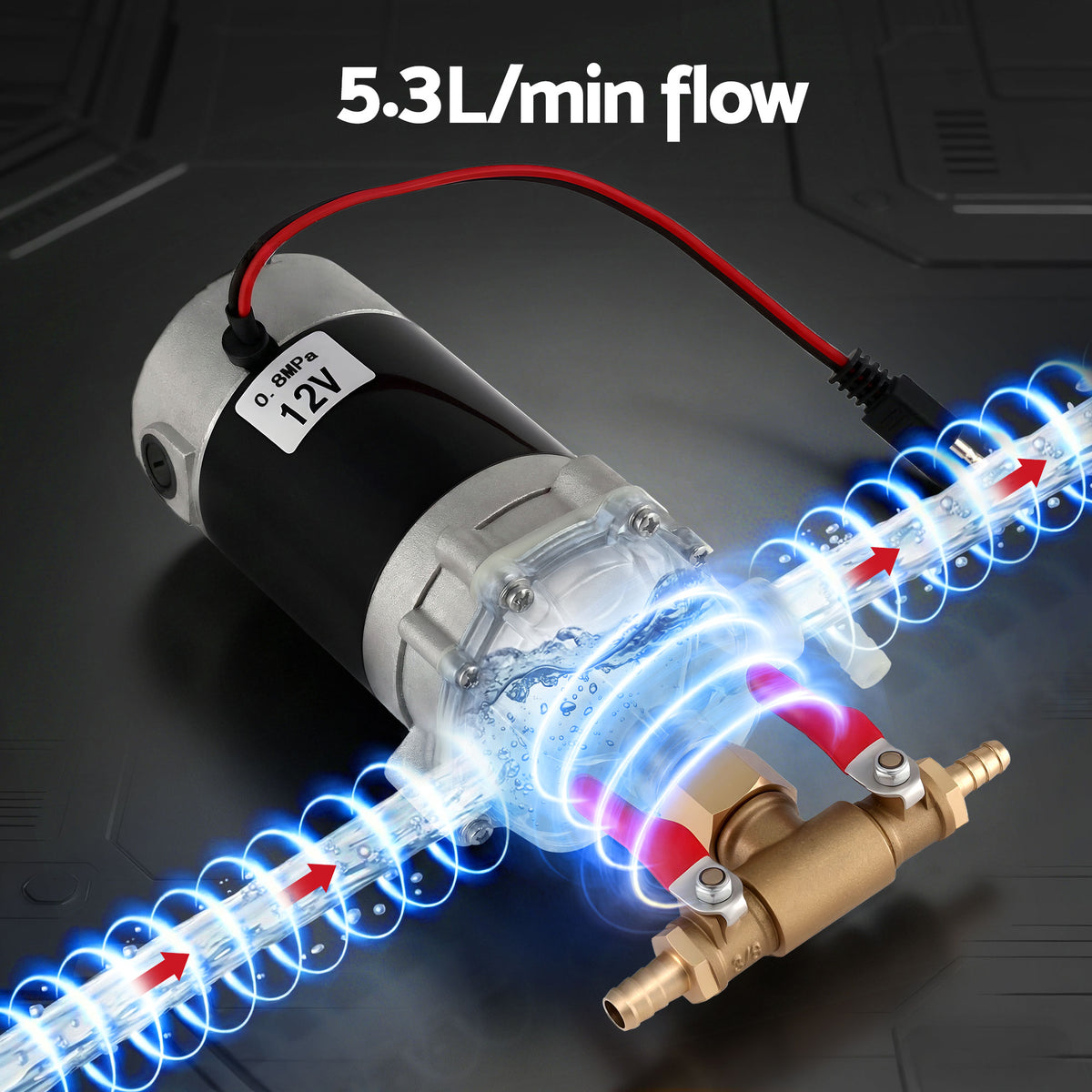 Giantz Garden Pump Sprayer Pressure Sprayer Pump 12V Diaphragm Sprayer Pump
