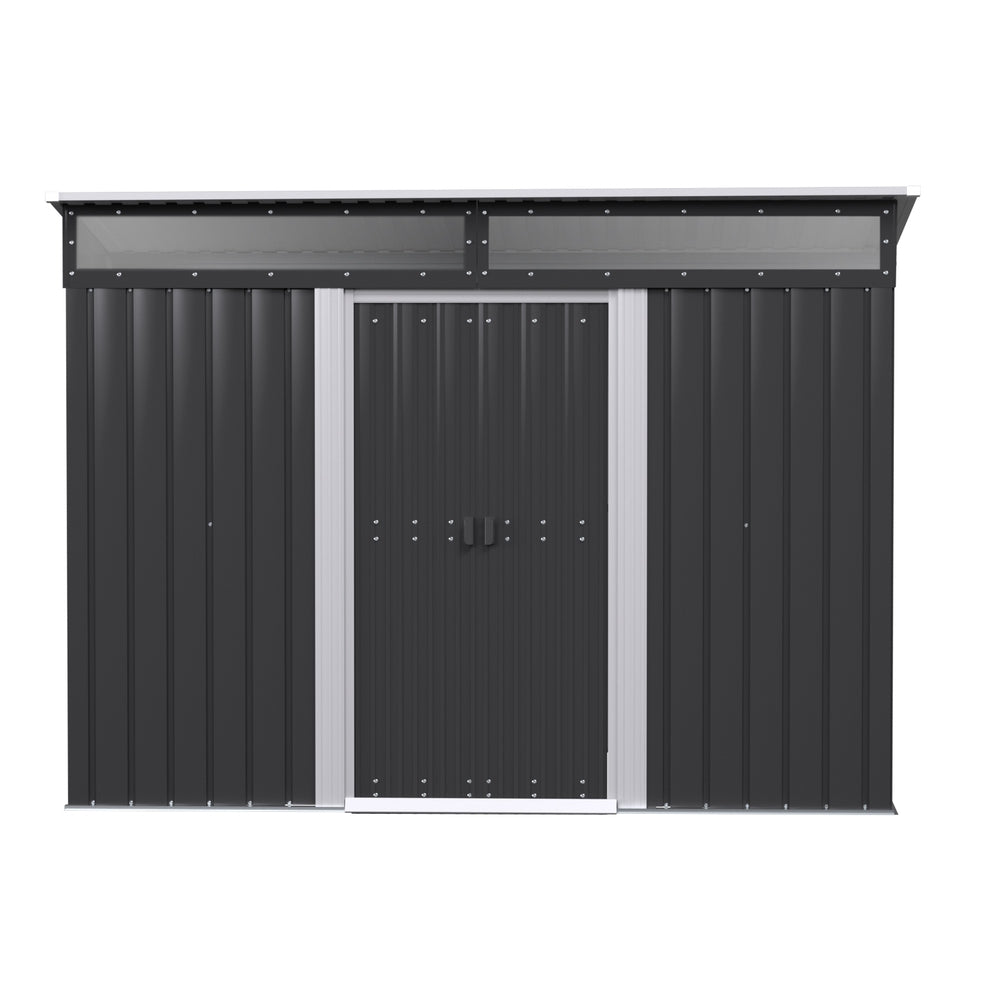 Giantz Garden Shed Outdoor Storage 2.60x1.95M Tool Sheds Workshop House Shelter