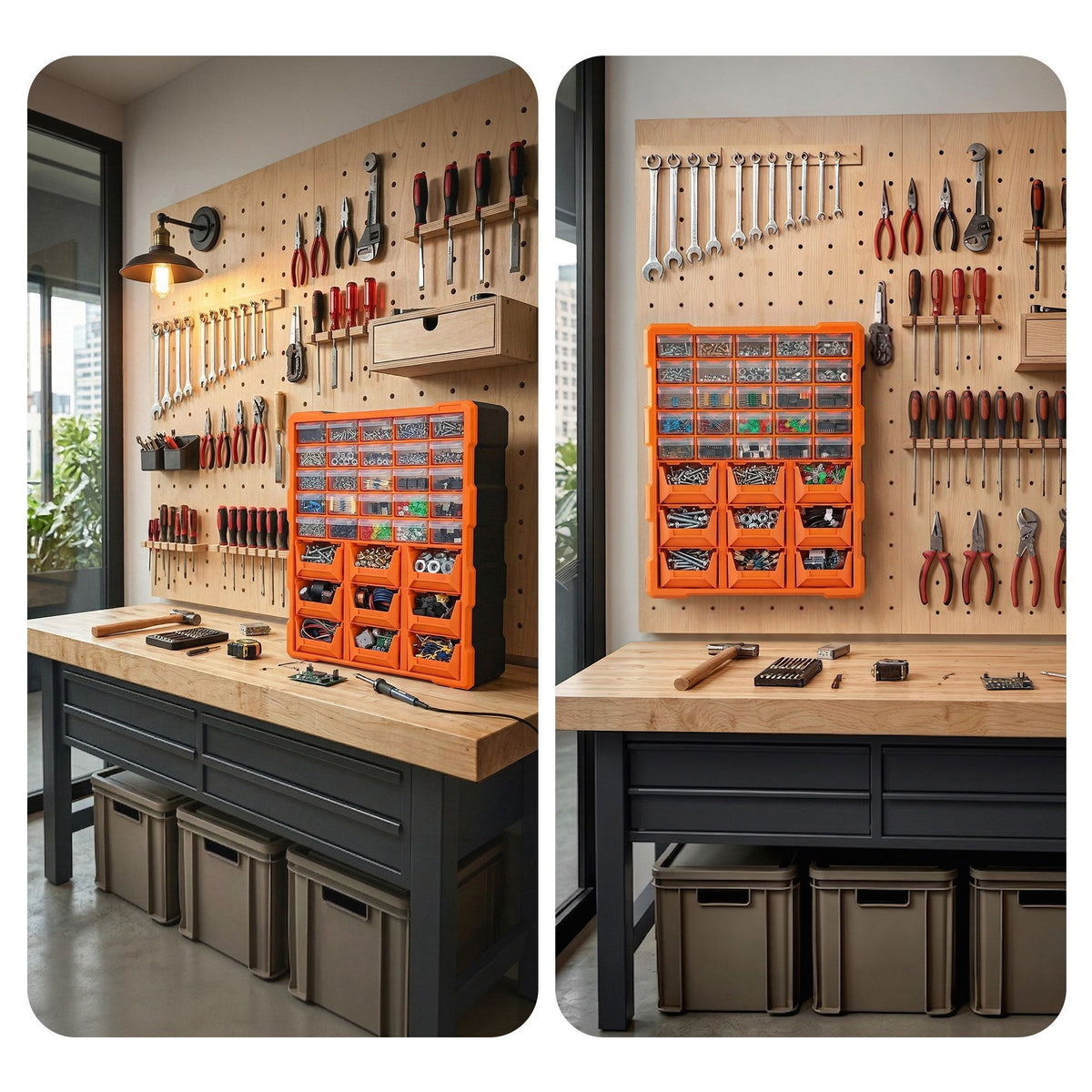 Giantz Tool Organizer 39-Drawer Hardware Cabinet Screw Storage Box Anti-Drop