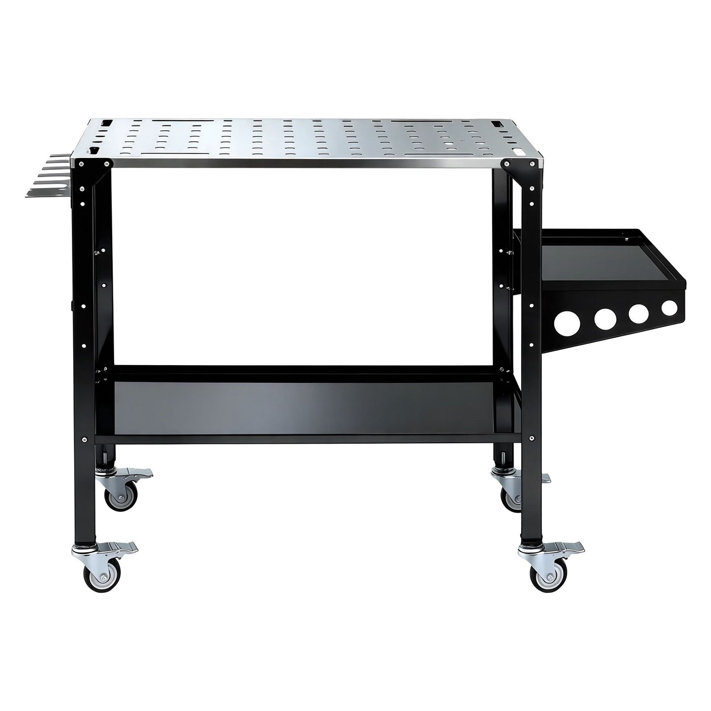 Giantz Welding Table Cart with Tool Storage 130KG Capacity Mobile Workstation