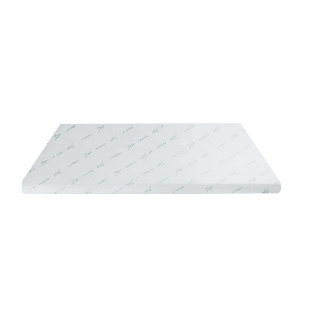 Giselle 8cm Memory Foam Mattress Topper Gel Egg Crate Foam Bamboo Single