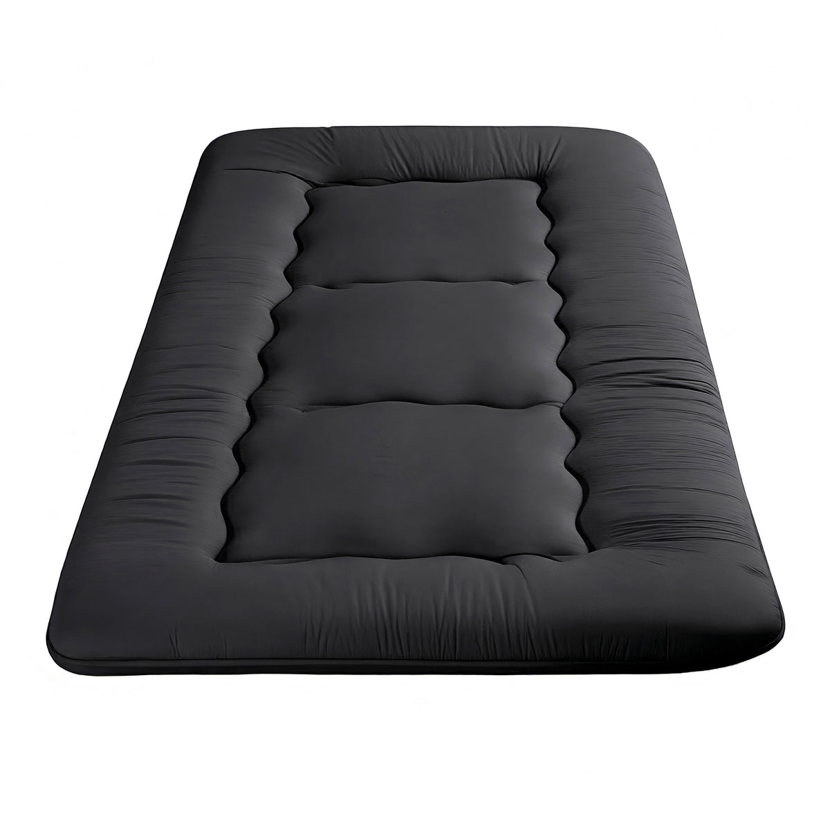 Giselle Bedding 10cm Japanese Floor Mattress Foldable Futon Mattress Washable Cover Straps