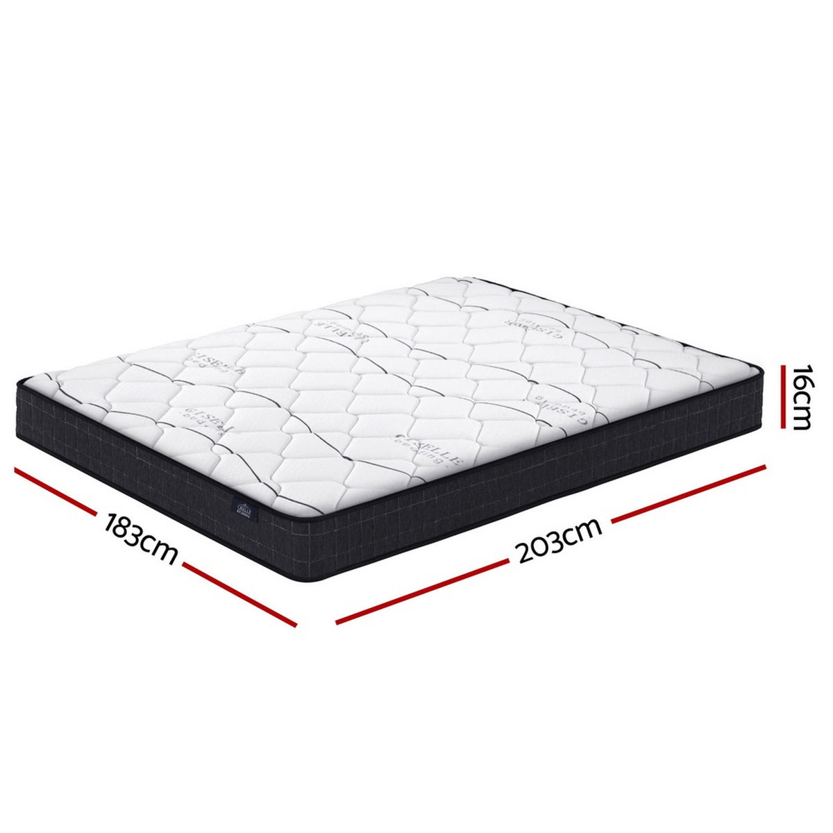 Giselle Bedding 16cm Mattress Medium Firm King