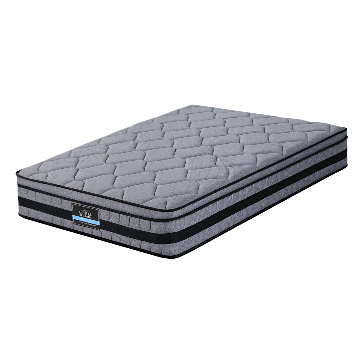 Giselle Bedding 34cm King Single Mattress Hybrid, Pocket Spring Bed Mattress