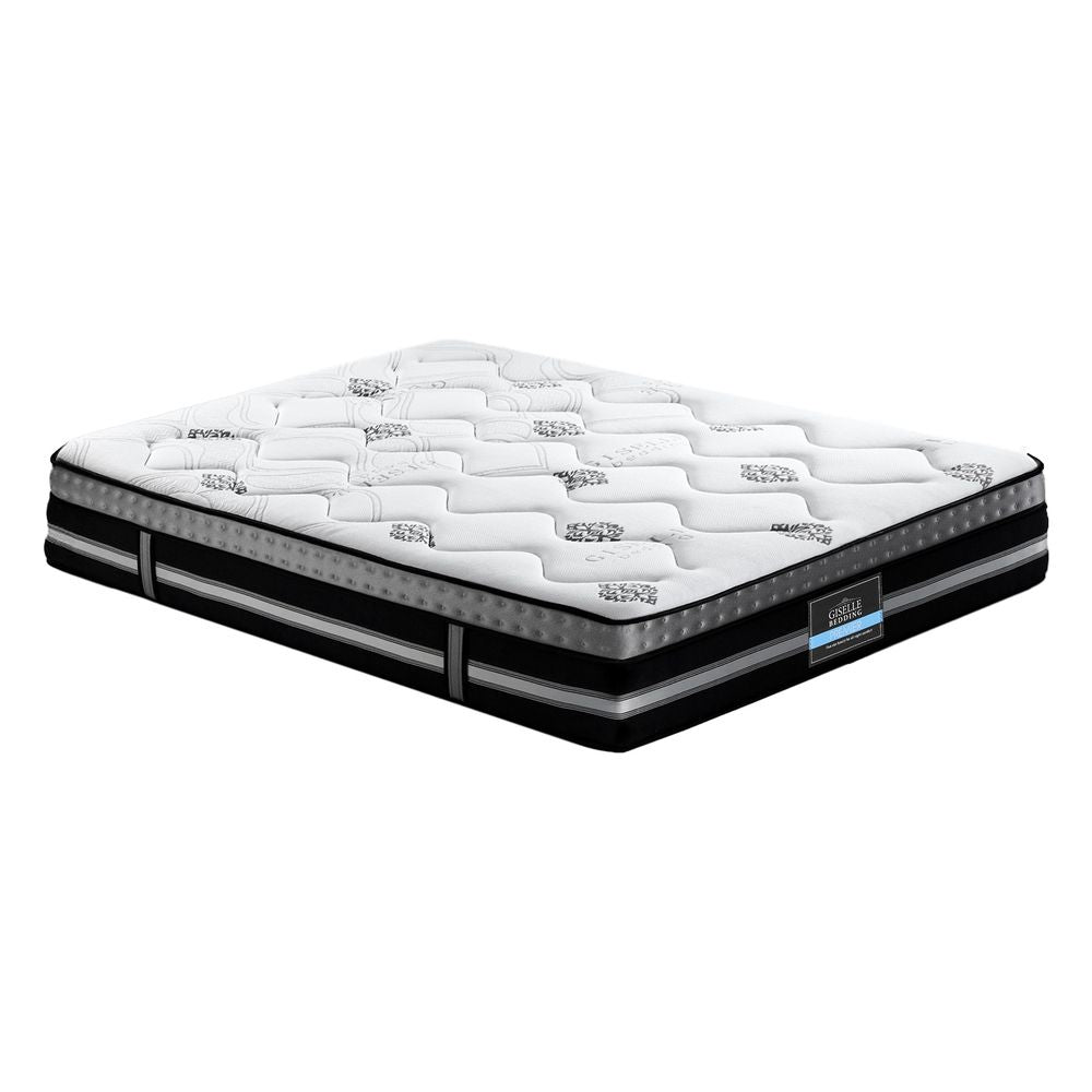Giselle Bedding King Mattress 35cm Bed in a Box Pocket Spring Gel Memory Foam