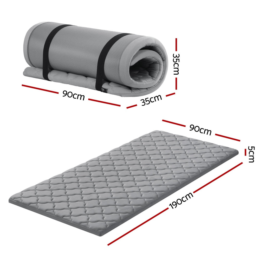 Giselle Bedding Single Foldable Mattress Camping Mat