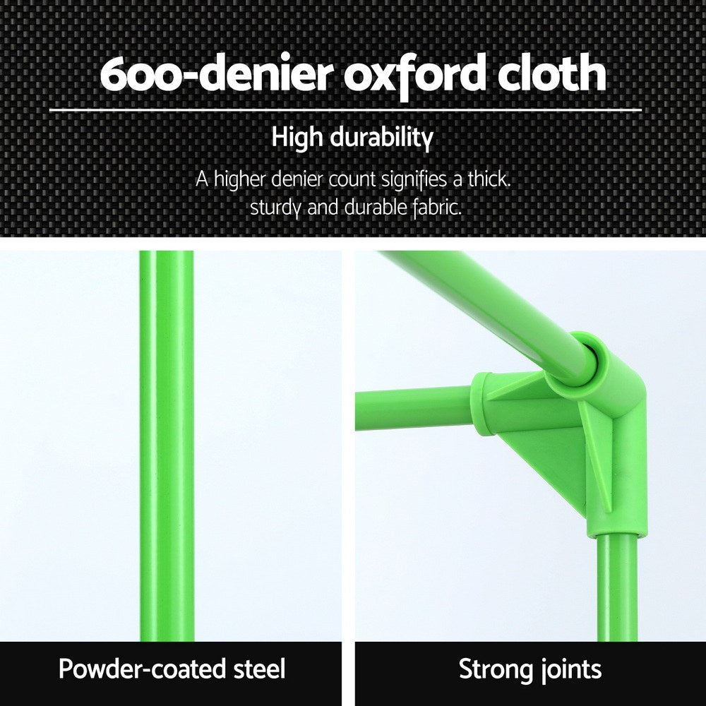 Green Fingers Grow Tent Kits 120x120x200cm Hydroponics Indoor Grow System