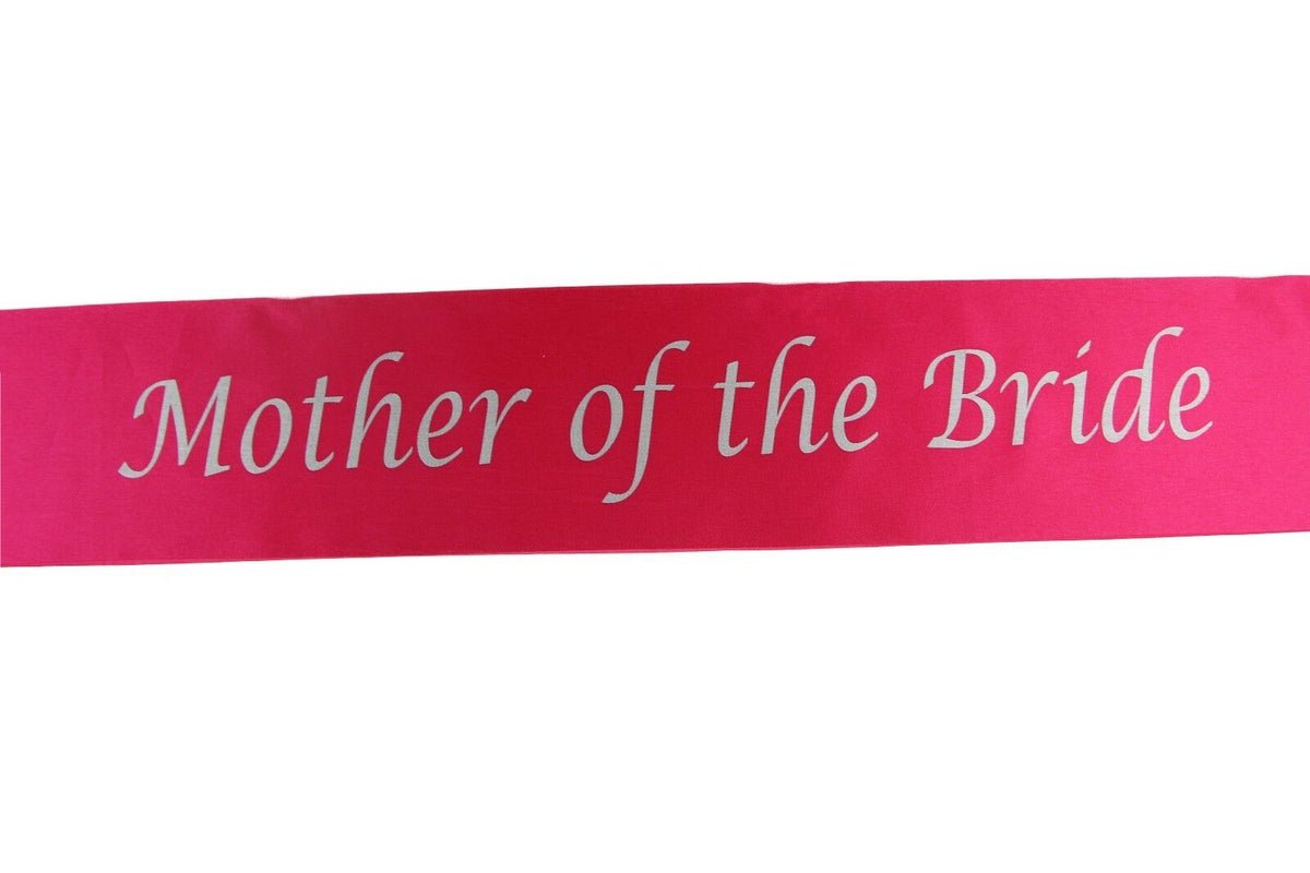 Hens Night Party Bridal Sash Bride Bridesmaid Maid Of Honour Groom Mother Sashes