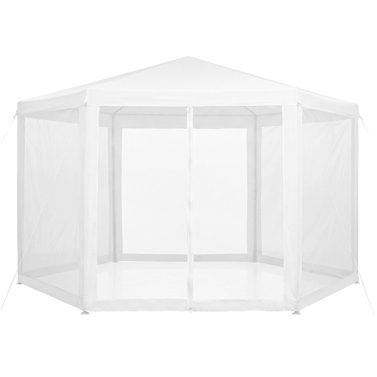 Instahut Gazebo?2x2m Marquee Wedding Party Tent Outdoor Camping Mesh Wall Canopy Shade Gazebos Navy