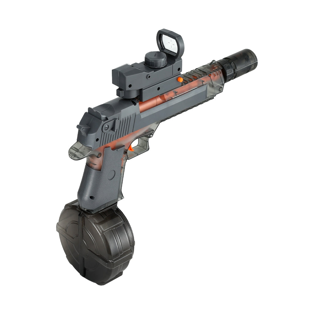 Keezi Kids Adult Electric Water Gun 500ml Water Tank Light Squirt Guns Toys Grey