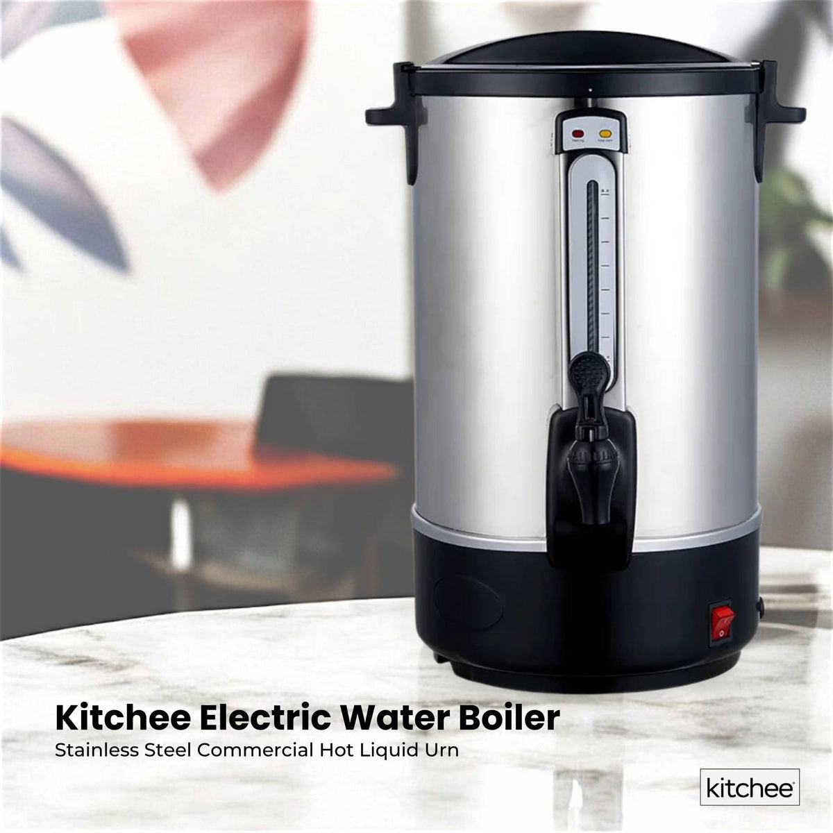 Kitchee 10L Electric Water Boiler Stainless Steel Commercial Urn