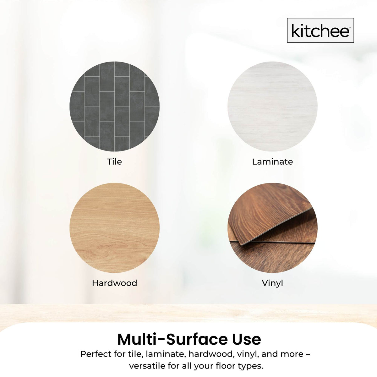 Kitchee Replacement Microfibre Mop Pad for Kitchee Refillable Spray Floor Mop