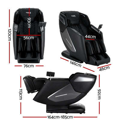 Livemor 4D Massage Chair Recliner SL Track Full Body Zero Gravity Massager Heated AI Body Scan REILY