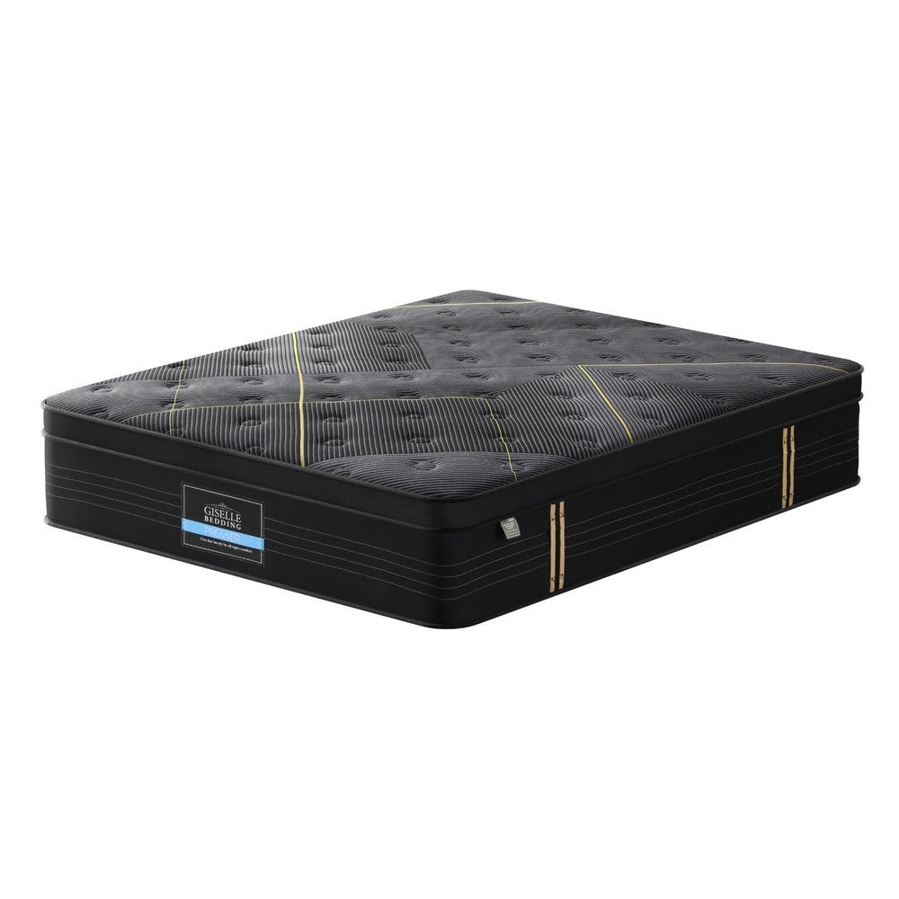 35cm Giselle Mattress Double Bed Bamboo Pocket Firm Foam