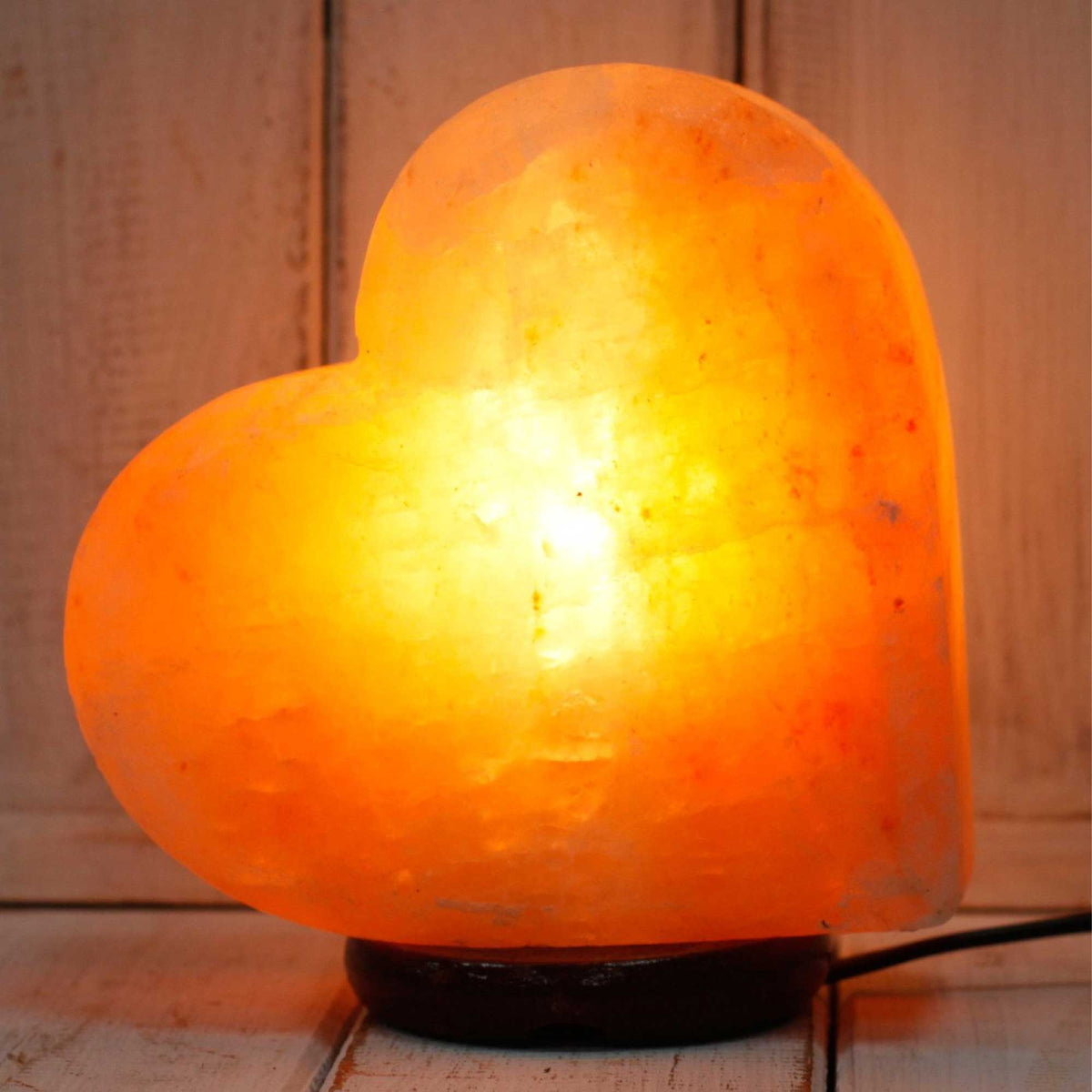 Orku Himalayan Pink Salt Lamp Night Lights in Various Shapes - Hand Carved