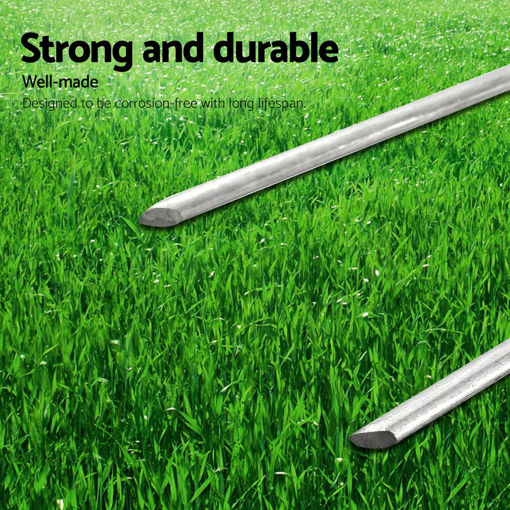 Prime Turf Artificial Grass 50pcs Synthetic Pins Fake Lawn Turf Weed Mat Pegs Joining Tape